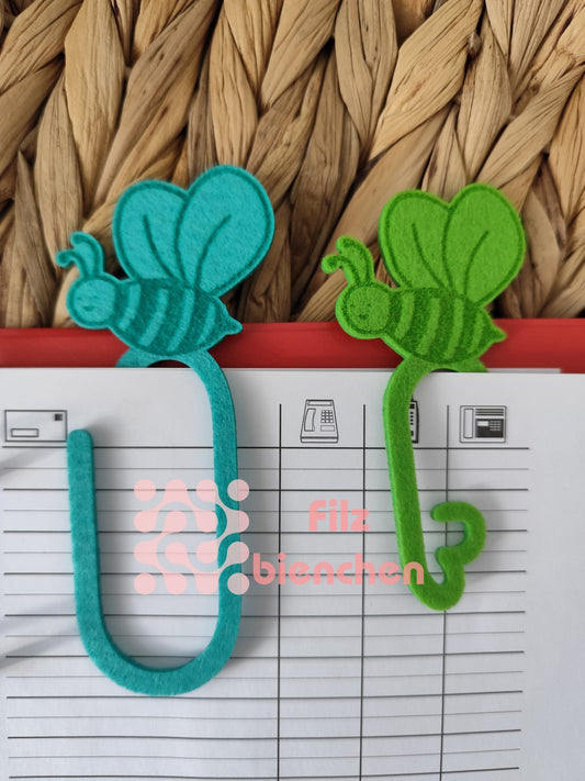 Lesezeichen Biene 3er Set Stückpreis 0,80€