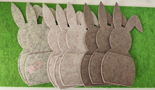 SPARSET Hase A mit abgeschnittenem Boden Aufsatztasche Besteck 8er Set verschiedene Farben Stückpreis ab 1,15 zzgl. Mwst