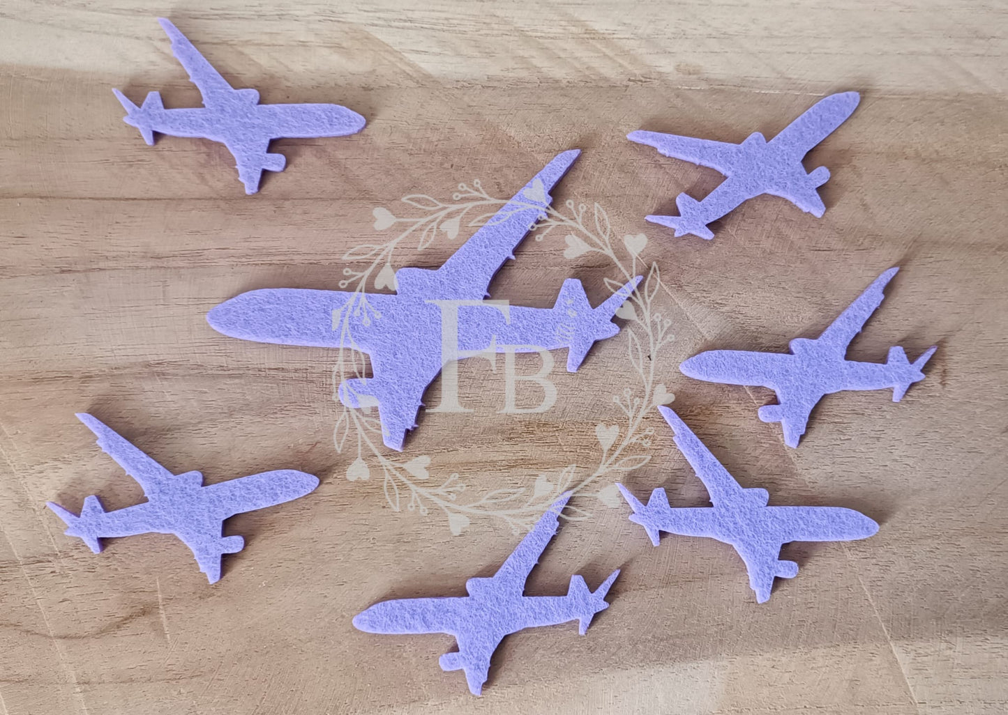 Flugzeug aufsteigend 10 cm (10er Set) Stückpreis ab 0.35 Euro zzgl. 19% MwSt.