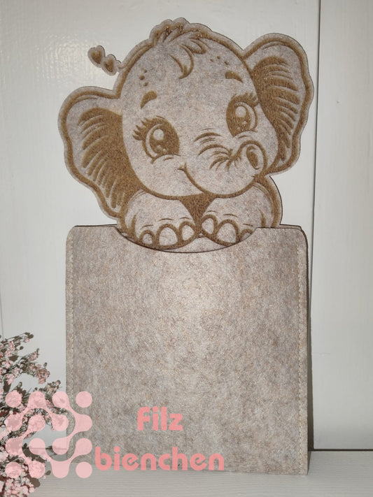 Elefant Täschchen groß