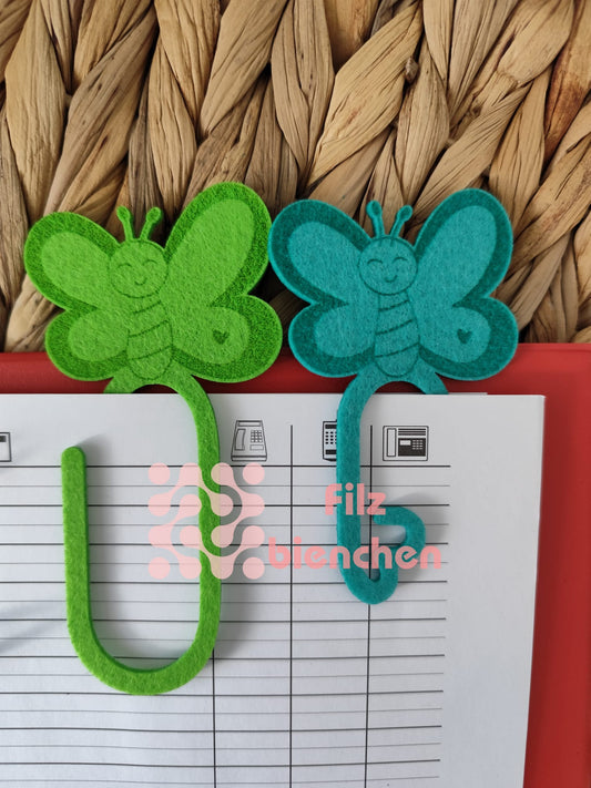 Lesezeichen Schmetterling 3er Set Stückpreis 0,80€