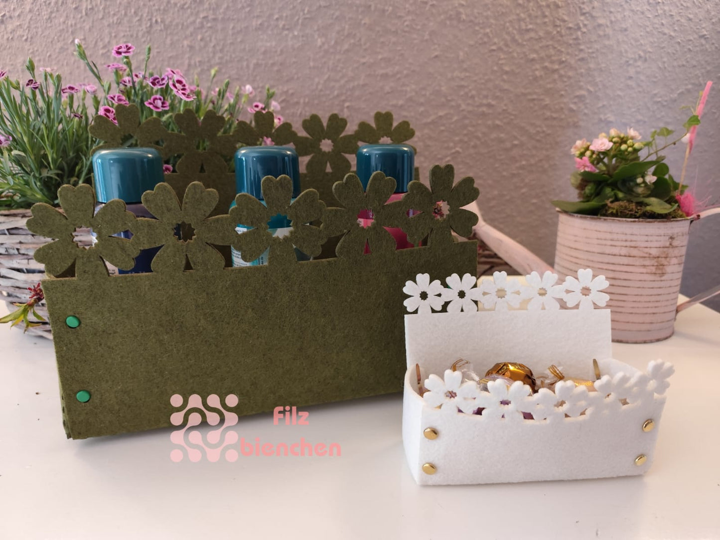 Blumenkorb 2er Set Stückpreis ab 2,80€ zzgl. Mwst