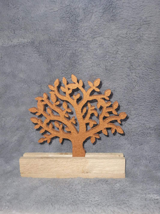 Holzfigur Baum klein SPARPAKET 15er Set Stückpreis 0,67€ zzgl. Mwst