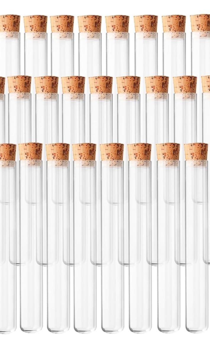 10 Reagenzglaser aus Glas, Stückpreis 0,42€ zzgl. Mwst