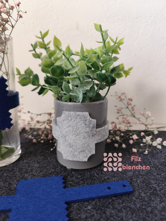 Umrandung Flasche klein A, 8er Set, Stückpreis 1,00€ zzgl. Mwst.