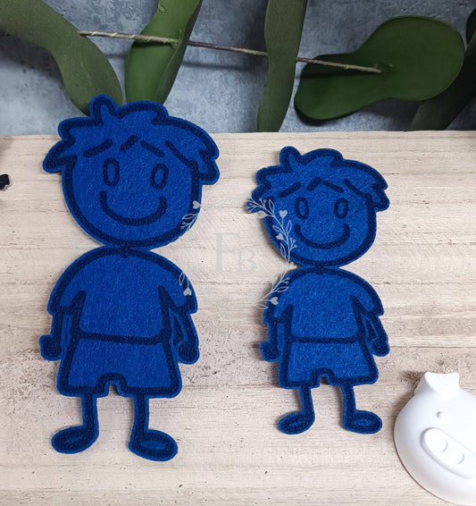 Jungen B Graviert 10 cm (10er Set) Stückpreis ab 0.52 Euro zzgl. 19% MwSt.