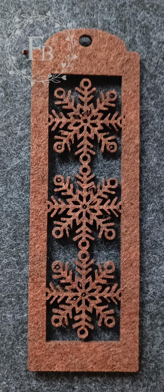 Lesezeichen Schneeflocke groß 2, 4er Set Stückpreis ab 0.65 Euro zzgl. 19% MwSt.