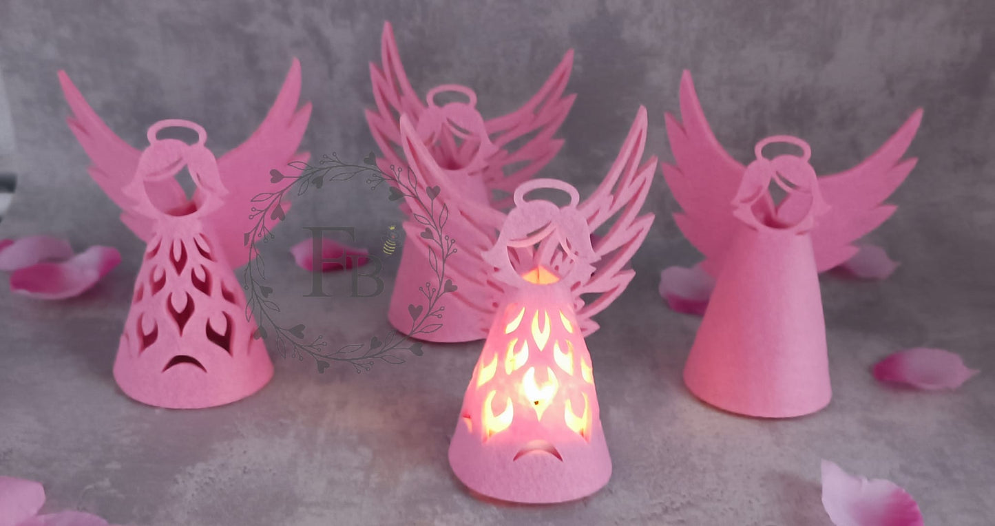 Lichtengel S 3er Set mit Ausschnitt im Flügel und Körper Stückpreis ab 2.30 Euro zzgl. 19% MwSt.