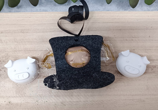 Lollifigur Zylinder für Schokolade (6er Set) Stückpreis ab 1.09 Euro zzgl. 19% MwSt.