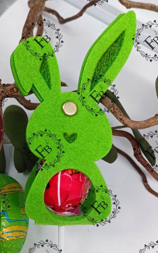 Hase aufgeklappt mit gravierten Ohren für Lollis 8er Set Stückpreis ab 0,65 Euro zzgl. 19% MwSt.