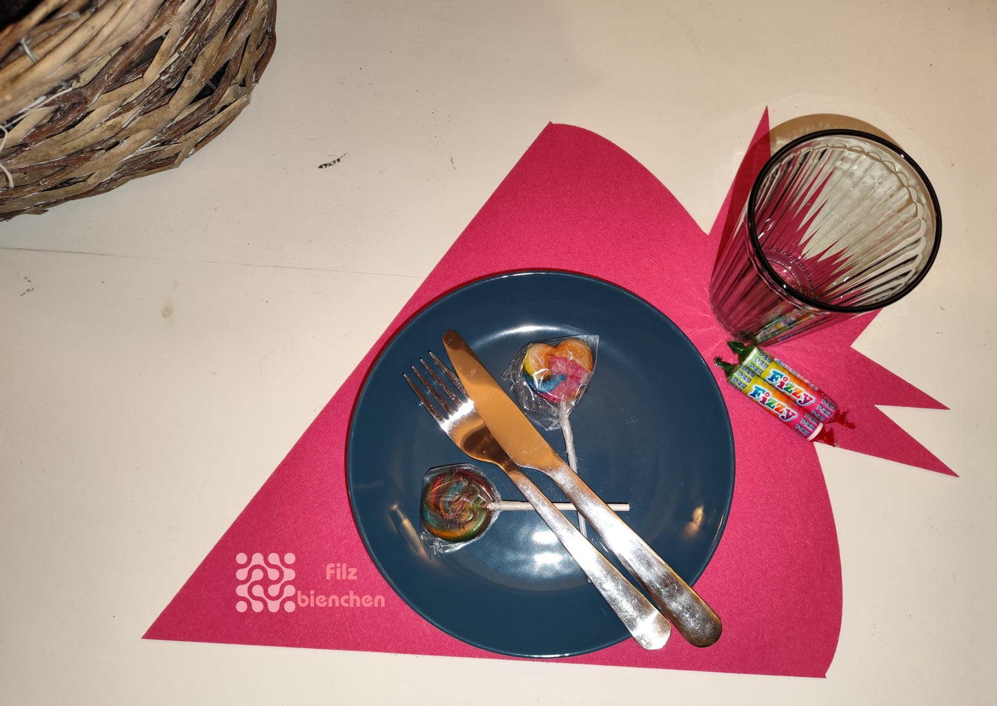 Platzdeckchen Schultüte eckig