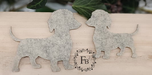 Dackel 10 cm (10er Set) Stückpreis 0.35 Euro zzgl. 19% MwSt.