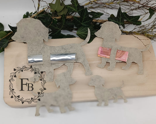 Dackel Streugut 40 Stk. mit Farbwahl Stückpreis 0.11 Euro zzgl. 19% MwSt.