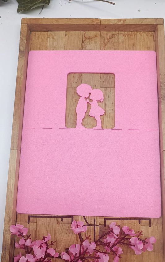 SPARSET Tischkarte "küssende Kinder" 8er Set Stückpreis ab 0.86 Euro zzgl. 19% MwSt.