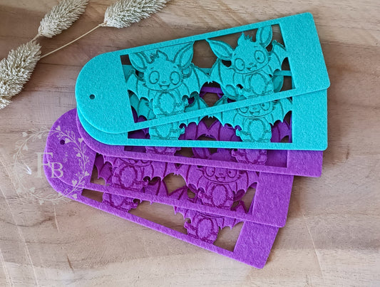 Lesezeichen Fledermaus 3er Set Stückpreis ab 0.84 Euro zzgl. 19% MwSt.