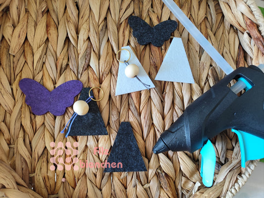 Schlüsselanhänger Engel 5er Set. Stückpreis ab 1.31 Euro zzgl. 19% MwSt.