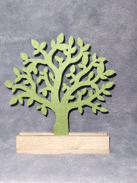 Holzfigur Baum groß SPARPAKET 8er Set Stückpreis 1,00 Euro zzgl. Mwst.