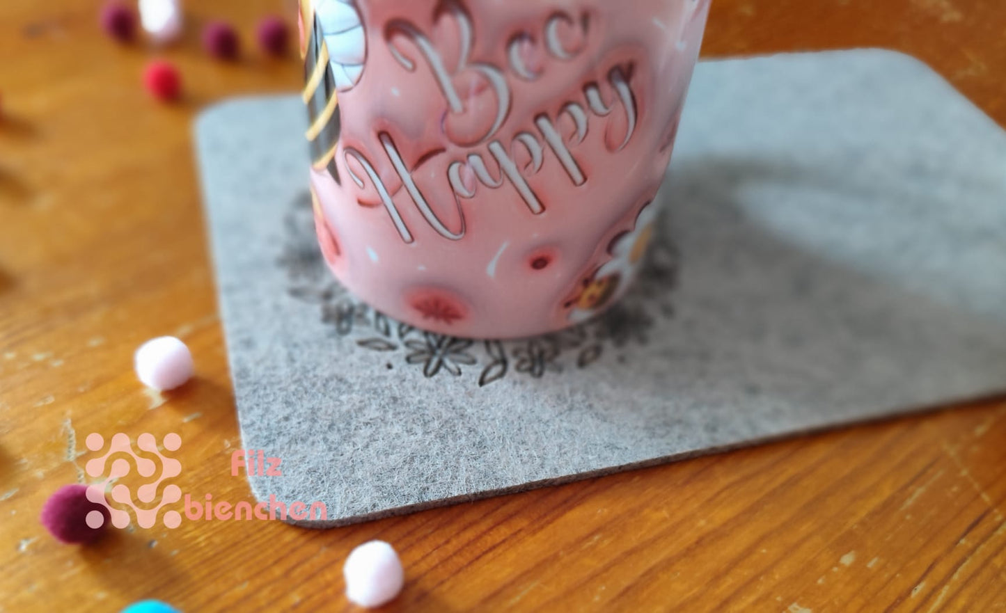 Untersetzer Tasse Floral 1