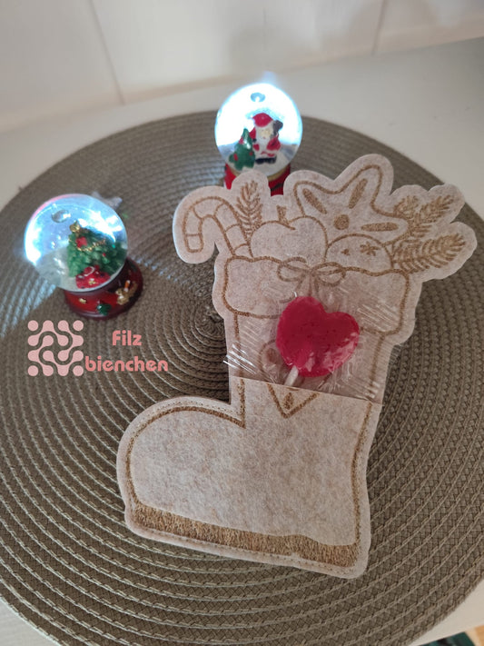 Nikolaus Stiefel klein, 2er Set, Stückpreis 1,60€ zzgl. Mwst