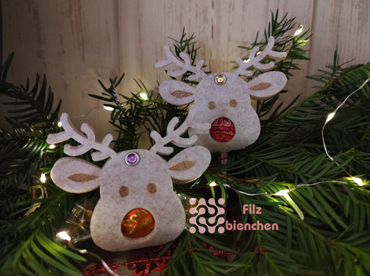 Elchkopf zum zusammenklappen graviert mit Loch Lolli /Rocher Kugel/ Schokokugel 3er Set Stückpreis ab 1.34 zzgl. 19% MwSt.