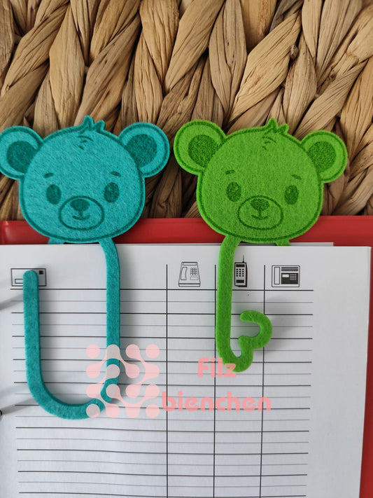 Lesezeichen Bärenjunge 3er Set Stückpreis 0,80€
