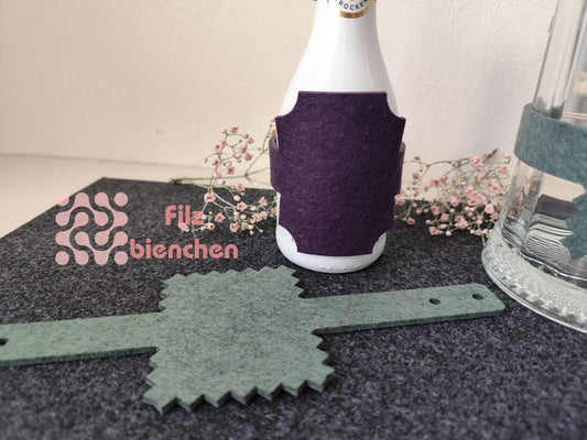 Umrandung Flasche klein A, 32er Set, Stückpreis 0,40€ zzgl. Mwst.