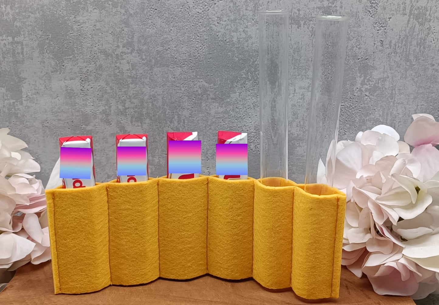 Blumen Butler verschiedene Anzahl Fächer Höhe 8 cm