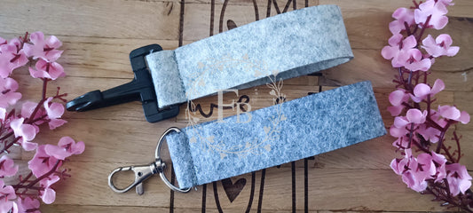 Schlüsselschlaufe mit Kunststoff Karabiner 4er Set Stückpreis ab 1.18 Euro zzgl. 19% MwSt.