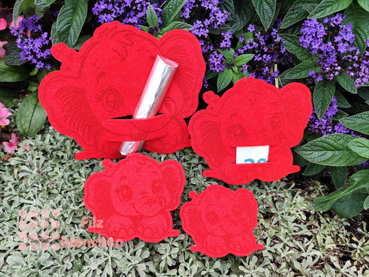 Elefant liegend, 10 cm, 10er Set, Stückpreis 0,43 € zzgl. Mwst.