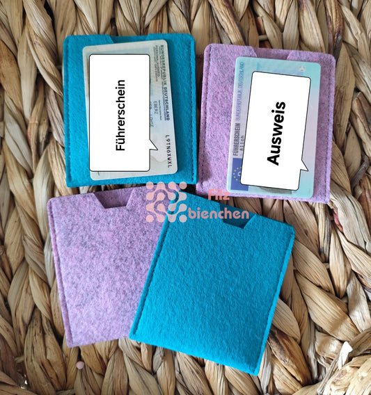 EC Karten und Führerscheinhülle, 2er Set Stückpreis ab 1,22€ zzgl. Mwst,