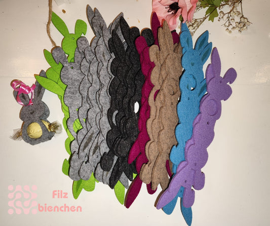 SPARSET gemischte Farben! Hase aufgeklappt mit gravierten Ohren für Schokoladen Kugeln 30 Stk Stückpreis ab 0.35 Euro zzgl. 19% MwSt.