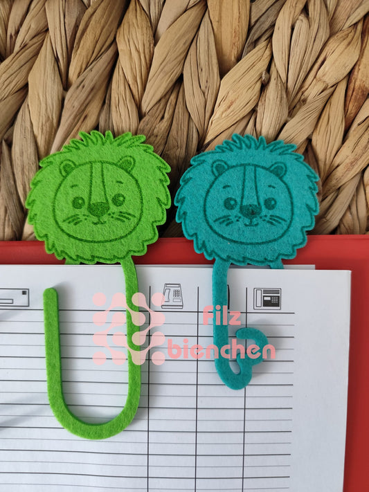 Lesezeichen Löwe 3er Set Stückpreis 0,80€