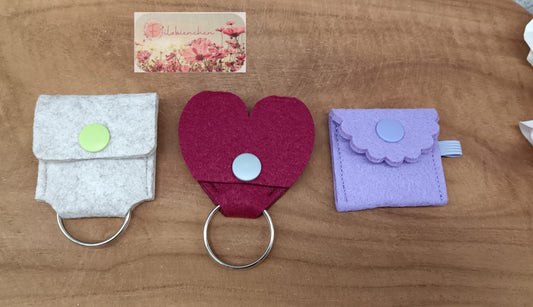 Anhänger Schlüsselbund 5er Set alle drei Varianten gemischte Farben, gemischte Formen, nicht immer sind alle Formen unterschiedlich. SONDERPREIS GENÄHT Stückpreis ab 0,44€ zzgl. 19% MwSt.