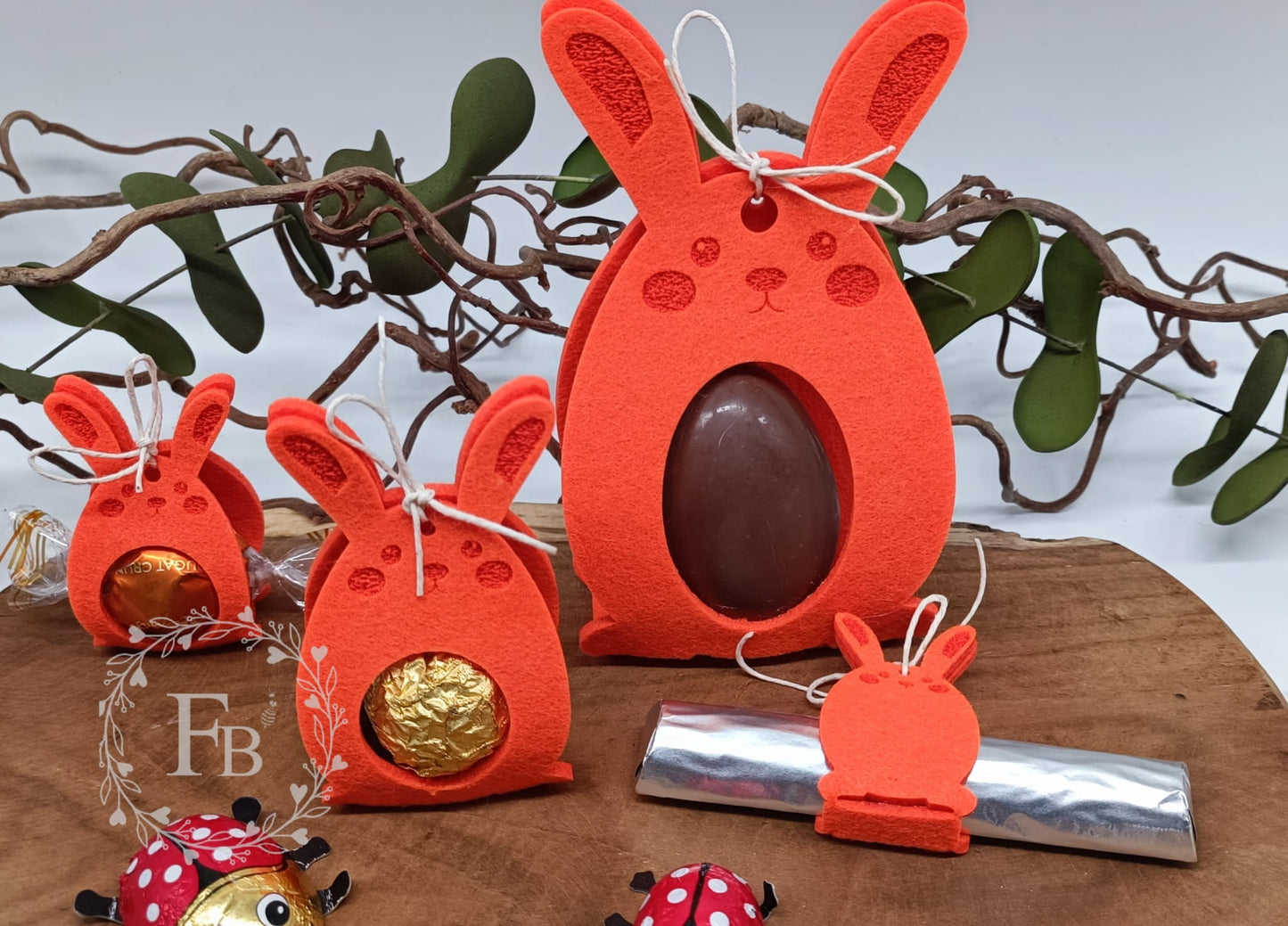 Ei/Hasenkopf zusammengeklappt für Ü Eier 10er Set Stückpreis ab 1,39€ zzgl. 19% MwSt.