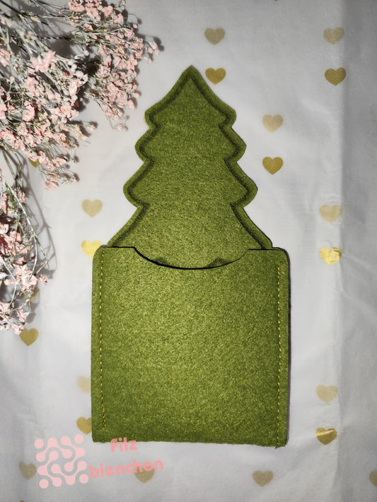 Weihnachtsbaum Täschchen klein 2er Set, Stückpreis 1,30€ zzgl. Mwst.