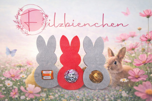 Hase Klein Küsschen + Rocher Sparset je 20 Stk von jeder Form Stückpreis ab 0.35 Euro zzgl. 19% MwSt.