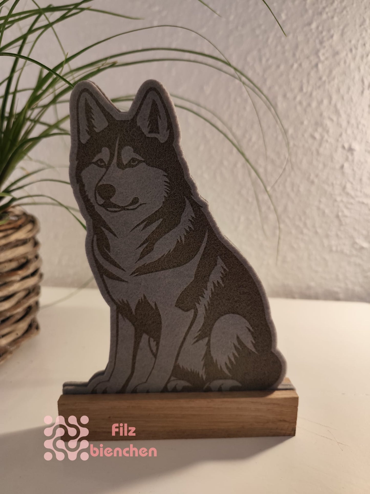 Husky graviert, 2er Set Stückpreis 1,92€ zzgl. Mwst.