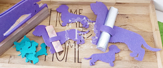 Rauhaardackel 8 cm (10er Set) Stückpreis ab 0.17 Euro zzgl. 19% MwSt.