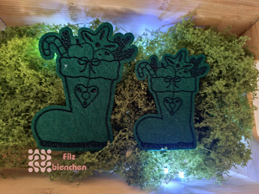 Nikolaus Stiefel, 10 cm , 8er Set, Stückpreis 0,48€