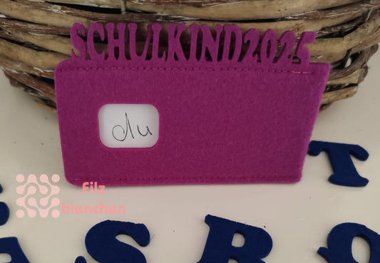 Du Täschchen "Schulkind 2025" 4er Set Stückpreis ab 1.07 Euro zzgl. 19% MwSt.