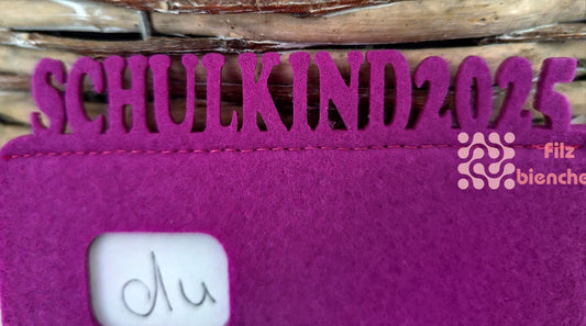 Du Täschchen "Schulkind 2025" 4er Set Stückpreis ab 1.07 Euro zzgl. 19% MwSt.