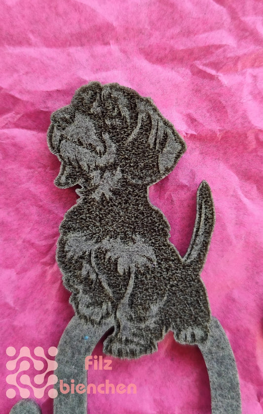 Lesezeichen Dackel Kurzhaar 3er Set Stückpreis 0,80€