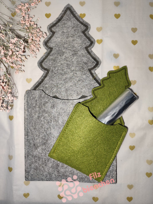 Weihnachtsbaum Täschchen klein 2er Set, Stückpreis 1,30€ zzgl. Mwst.