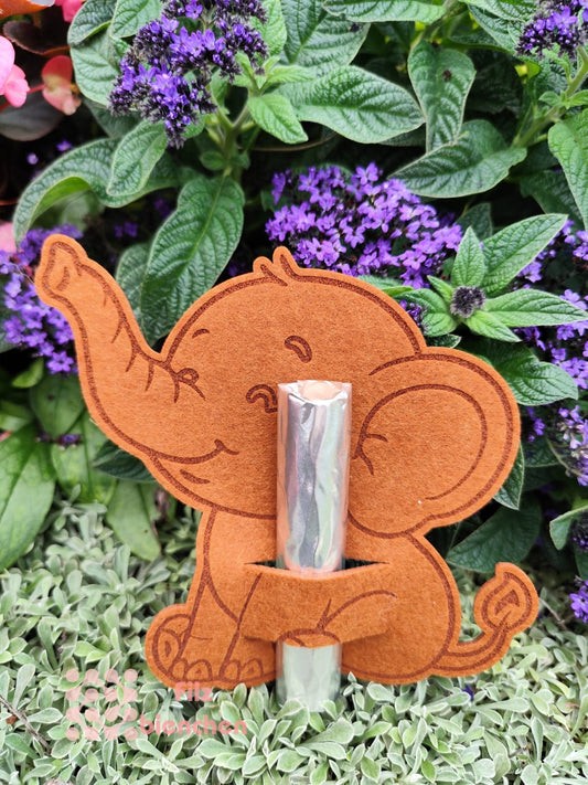 Elefan mit Schlitz Schokolade, Einfach mit Gravur