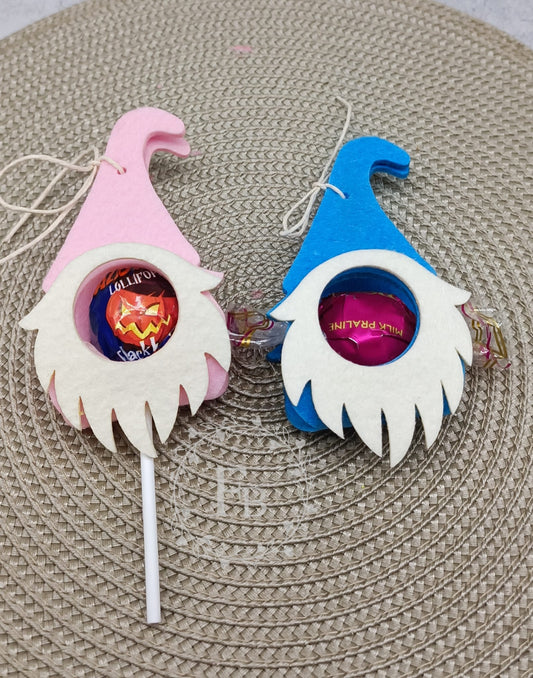 Lollifigur Wichtel für Lolli (8er Set) groß BASTELSET Stückpreis ab 0.97 Euro zzgl. 19% MwSt.