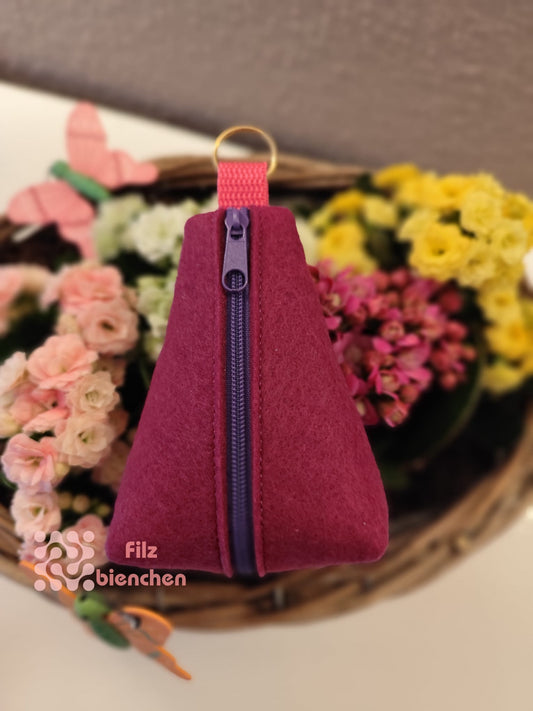 Schlüsseltäschchen Dreieck 2er Set Stückpreis ab 2,40€ zzgl. Mwst.