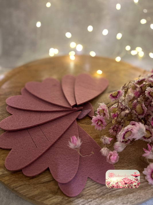 SPARSET Herz lang mit Schlitz Geld, 44 er Set Stückpreis ab 0.59 Euro zzgl. 19% MwSt.