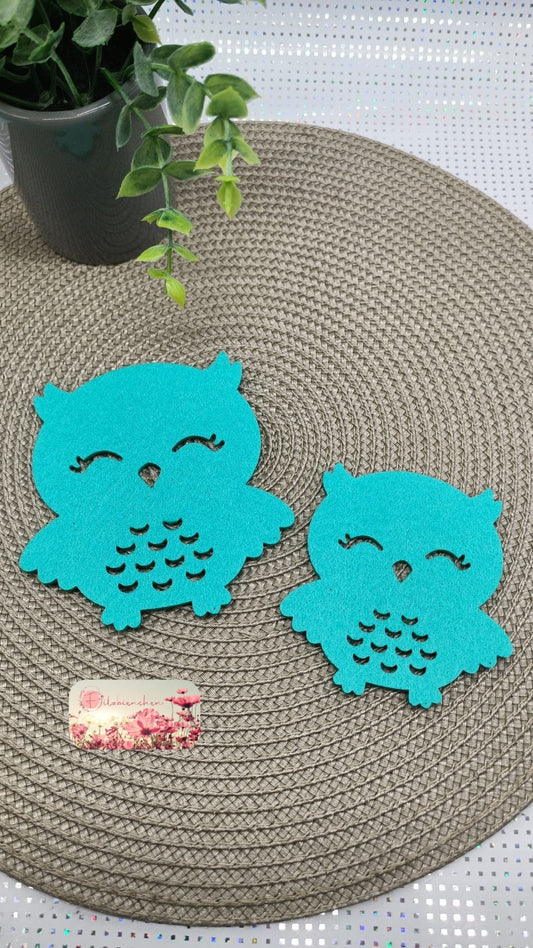 Eule ohne Gravur 10 cm (10er Set) Stückpreis ab 0.35 Euro zzgl. 19% MwSt.