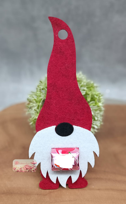 Wichtel mit Auschnitt eckig 4er Set "BASTELSET" Stückpreis ab 0.87 Euro zzgl. 19% MwSt.