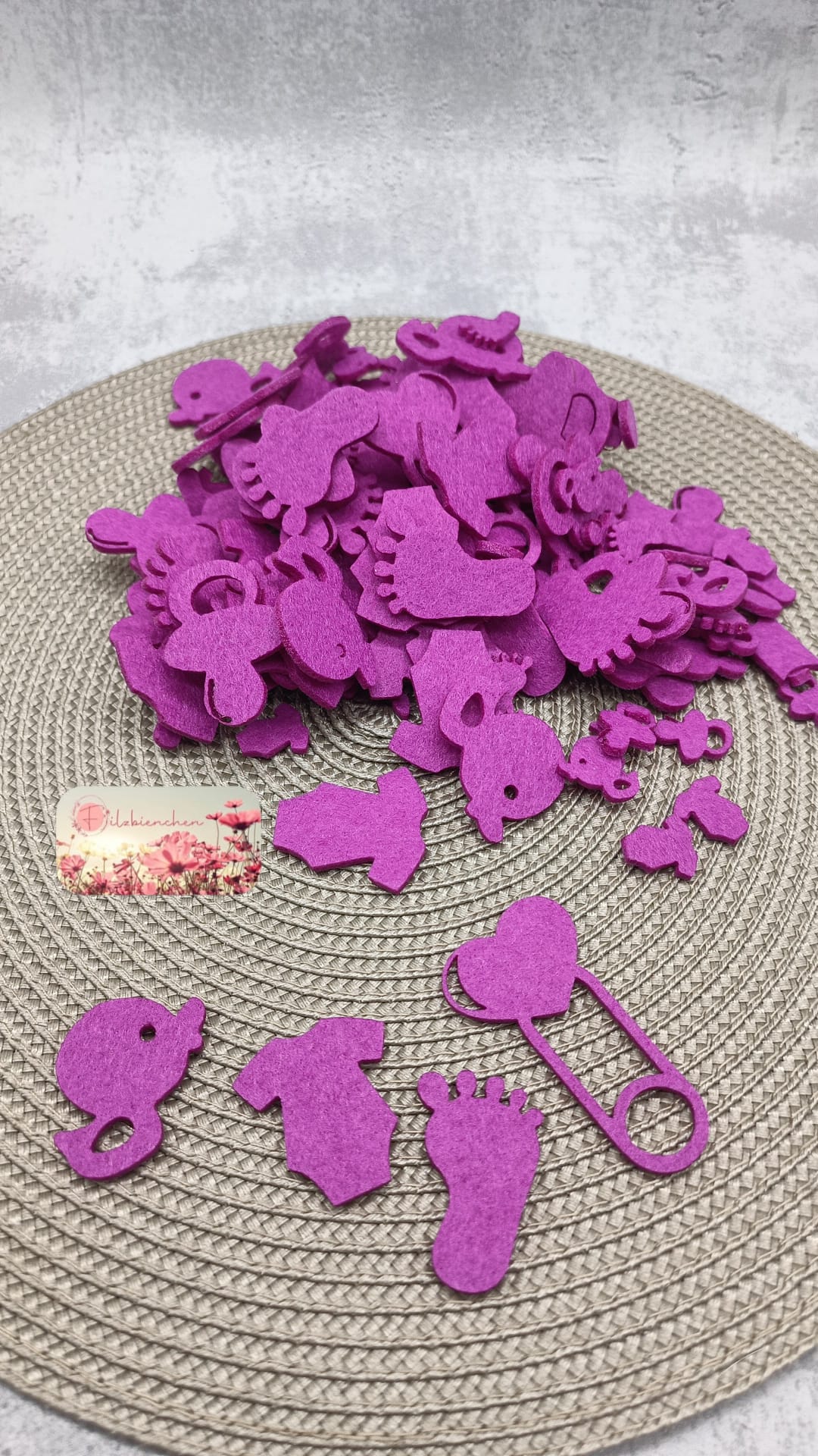 BabyStreugut 100 Stk. mit Farbwahl Stückpreis ab 0.11 Euro zzgl. 19% MwSt.